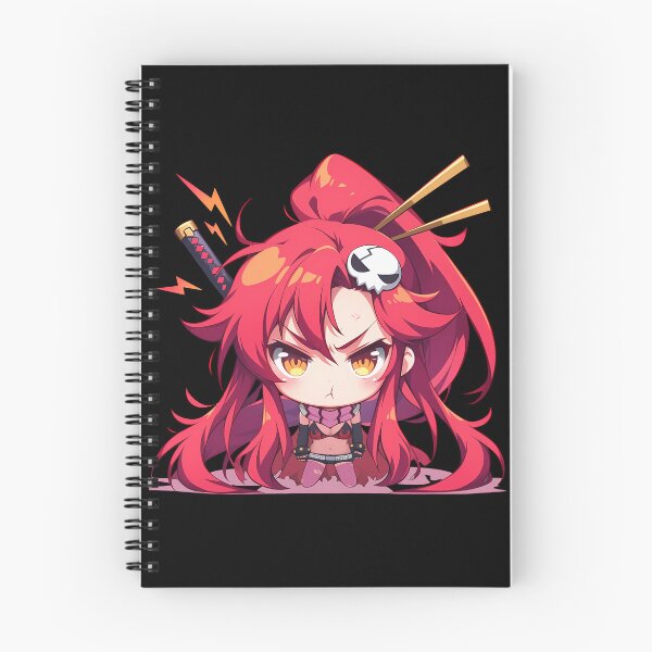 Item preview, Yoko Littner Gurren Lagann Anime Girl Chibi Kawaii Angry Red Hair Warrior designed and sold by 108Recordings.