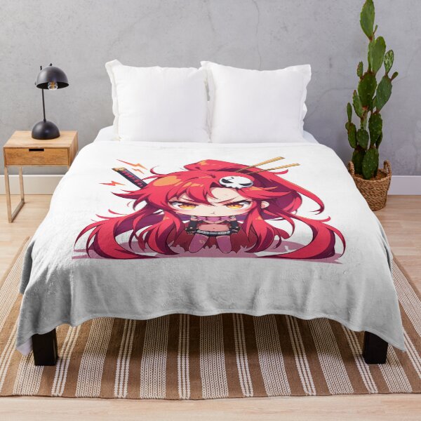 Item preview, Yoko Littner Gurren Lagann Anime Girl Chibi Kawaii Angry Red Hair Warrior designed and sold by 108Recordings.