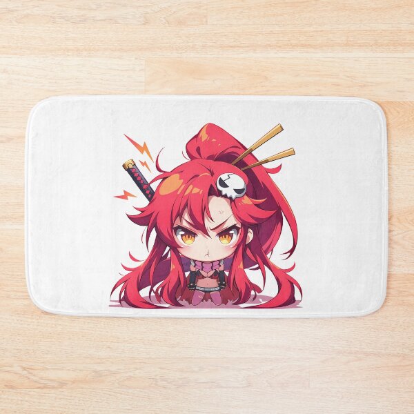 Item preview, Yoko Littner Gurren Lagann Anime Girl Chibi Kawaii Angry Red Hair Warrior designed and sold by 108Recordings.