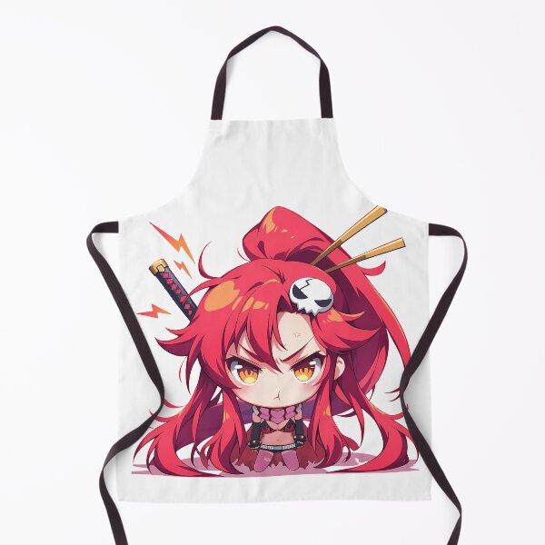 Item preview, Yoko Littner Gurren Lagann Anime Girl Chibi Kawaii Angry Red Hair Warrior designed and sold by 108Recordings.