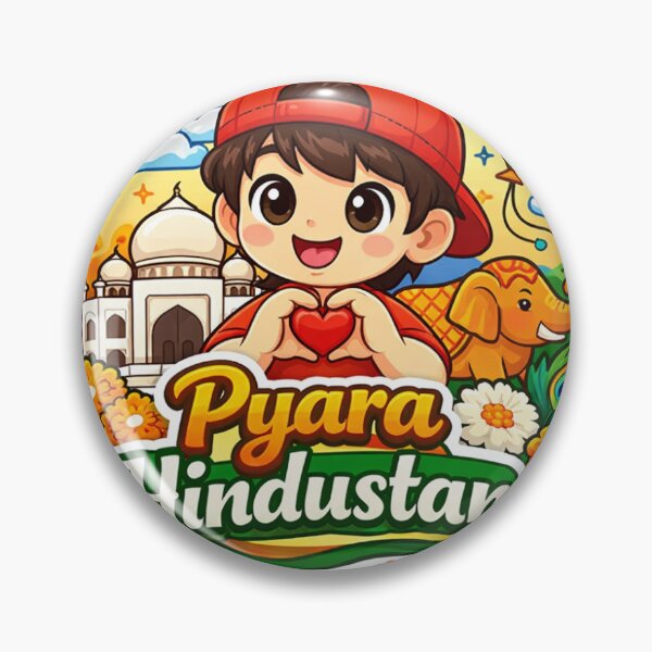 Item preview, Cute Indian Culture Cartoon – Pyara Hindustan designed and sold by Humpty143.
