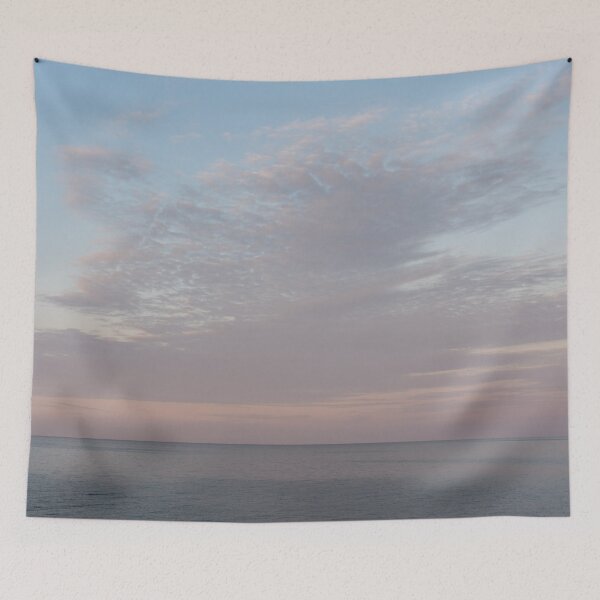 Item preview, Tranquil Ocean Skyscape at Sunset designed and sold by Georgia Mizuleva.