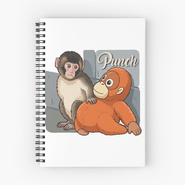 Item preview, Viral Punch Monkey Meme - Team Punch Funny Illustration designed and sold by PixelWaveBD.