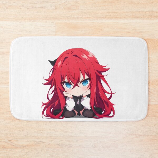 Item preview, Rias Gremory High School Dxd Anime Girl Chibi Kawaii Angry Red Hair Beauty designed and sold by 108Recordings.