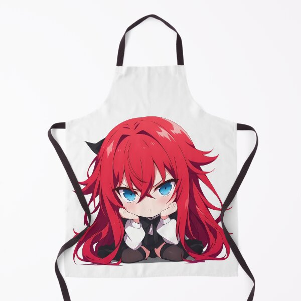 Item preview, Rias Gremory High School Dxd Anime Girl Chibi Kawaii Angry Red Hair Beauty designed and sold by 108Recordings.