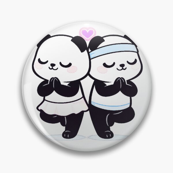 Item preview, Love Balance Pandas. designed and sold by Lylysun.
