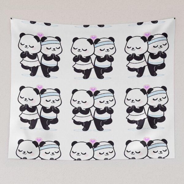 Item preview, Love Balance Pandas. designed and sold by Lylysun.