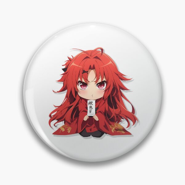Item preview, Irina Shidou High School Dxd Anime Girl Chibi Kawaii Angry Red Kimono Angel designed and sold by 108Recordings.