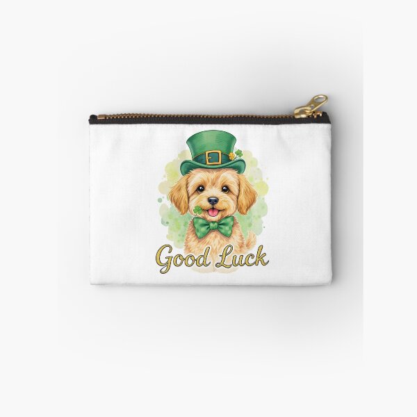 Item preview, St. Patrick’s Day Schnoodle Puppy designed and sold by Kedspicedesign.