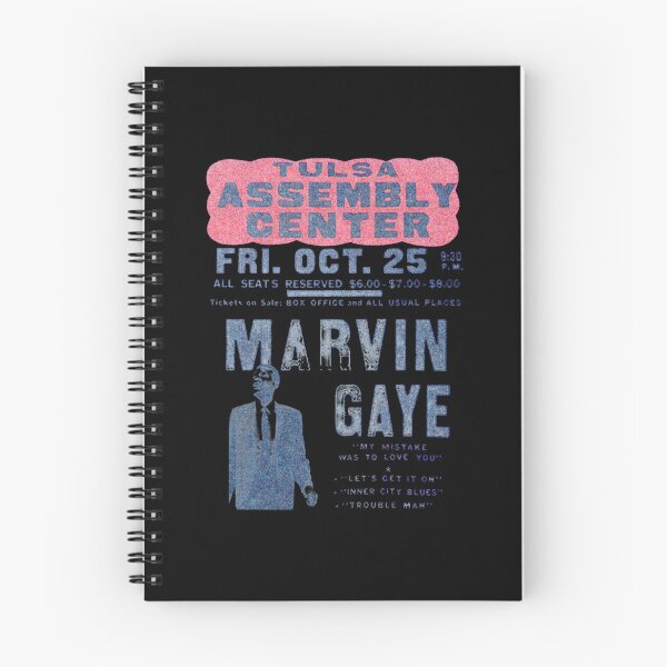 Item preview, Marvin Gaye Tulsa Assembly Genter Fri Oct 25  designed and sold by Liron Zeavi.