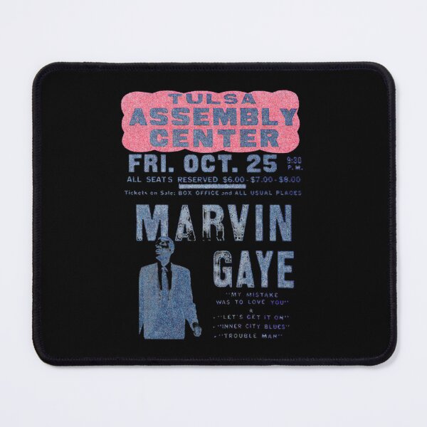 Item preview, Marvin Gaye Tulsa Assembly Genter Fri Oct 25 designed and sold by Liron Zeavi.