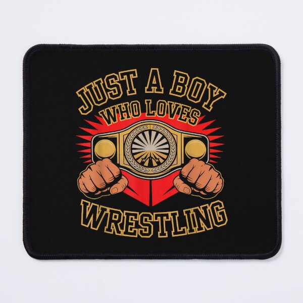 Item preview, Just A Boy Who Loves Wrestling Champion Belt Combat Sports Fan designed and sold by ObukiLantara.