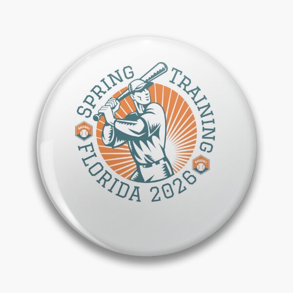 Item preview, Vintage Baseball Spring Training Florida 2026 Cactus League designed and sold by clarabersetart.