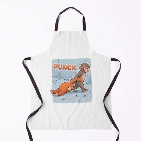 Item preview, Viral Punch Monkey Pulling Orangutan Plushie Funny Meme Art designed and sold by PixelWaveBD.