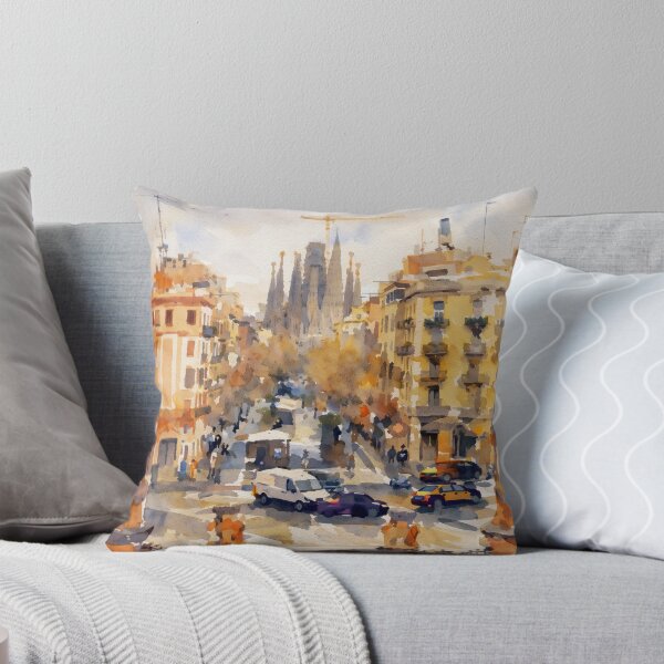 Item preview, Barcelona Street & Sagrada Familia designed and sold by caracatita75.