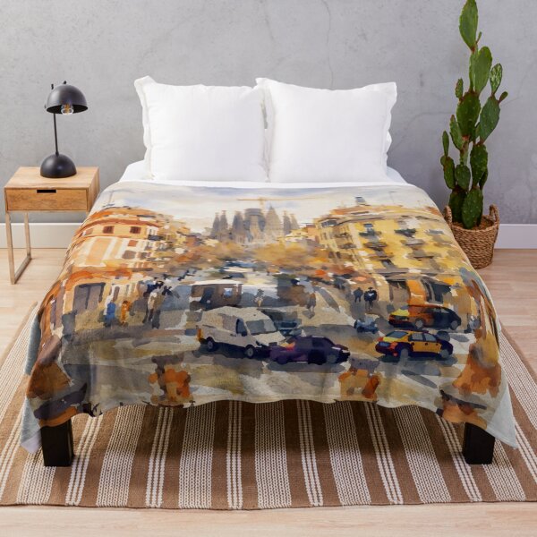 Item preview, Barcelona Street & Sagrada Familia designed and sold by caracatita75.