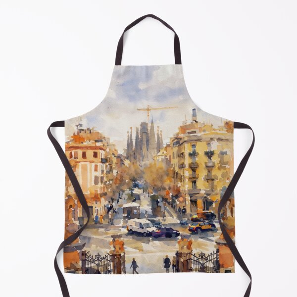 Item preview, Barcelona Street & Sagrada Familia designed and sold by caracatita75.