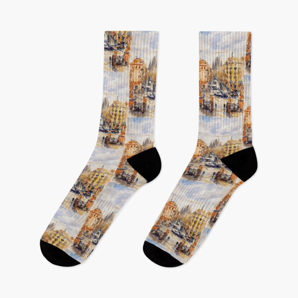 Item preview, Barcelona Street & Sagrada Familia designed and sold by caracatita75.