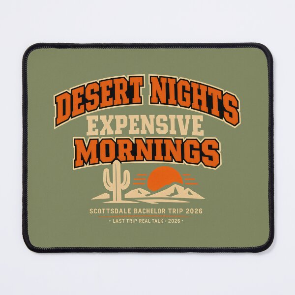 Item preview, Desert Nights Expensive Mornings Scottsdale Bachelor Trip Groomsman Gift designed and sold by SplashTastic.