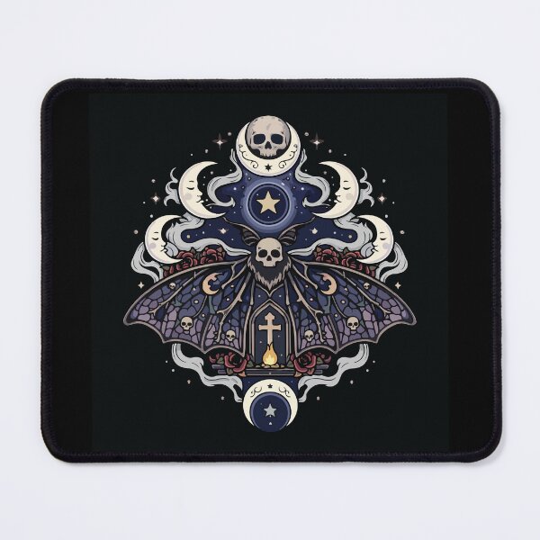 Item preview, Celestial Death Head Moth Dark Occult Art designed and sold by BrownHorse90s.
