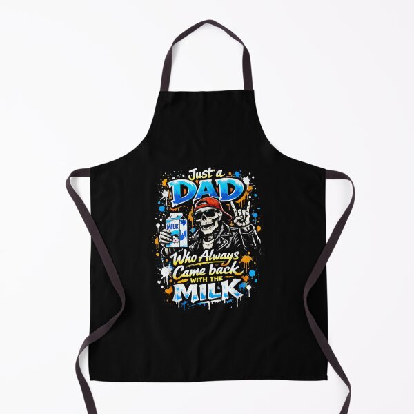 Item preview, Skeleton Papa Just A Dad Who Always Came Back With The Milk Father's Day designed and sold by clarabersetart.