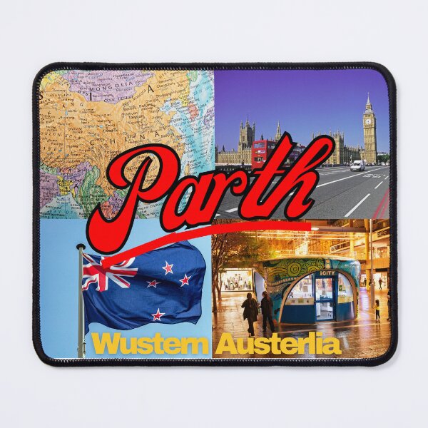 Item preview, Parth, Wustem Austerlia Map Doubt designed and sold by Surreal Cereal.