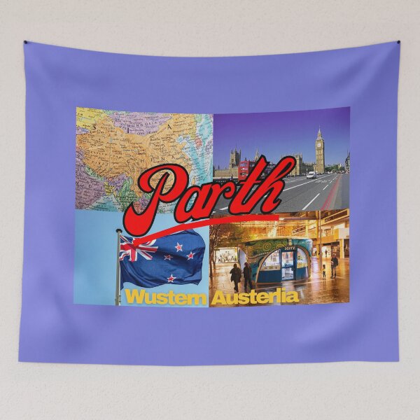 Item preview, Parth, Wustem Austerlia Map Doubt designed and sold by Surreal Cereal.