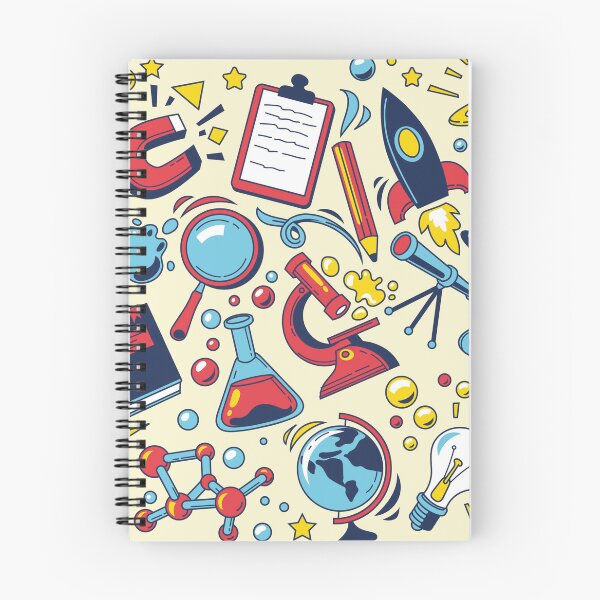 Item preview, Science Laboratory Microscope Telescope Chemistry Pattern designed and sold by Mauswohn.