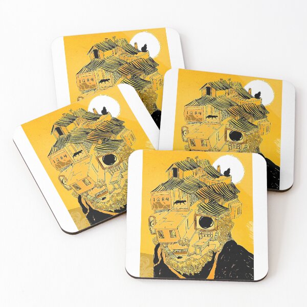 Item preview, Haruki Murakami Painting VL2 designed and sold by farmermaximus.