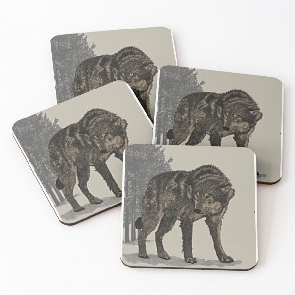 Item preview, Illustration of a wolf designed and sold by NoxLand.