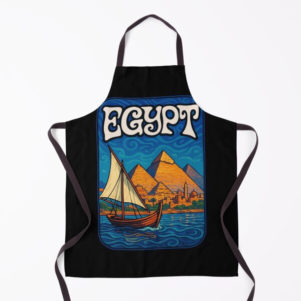 Item preview, Egypt Piramids Retro Travel designed and sold by TomFrontierArt.