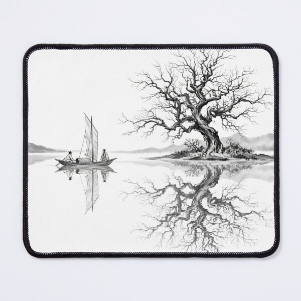Item preview, Silent, reflective shoreline designed and sold by Sigtrix.