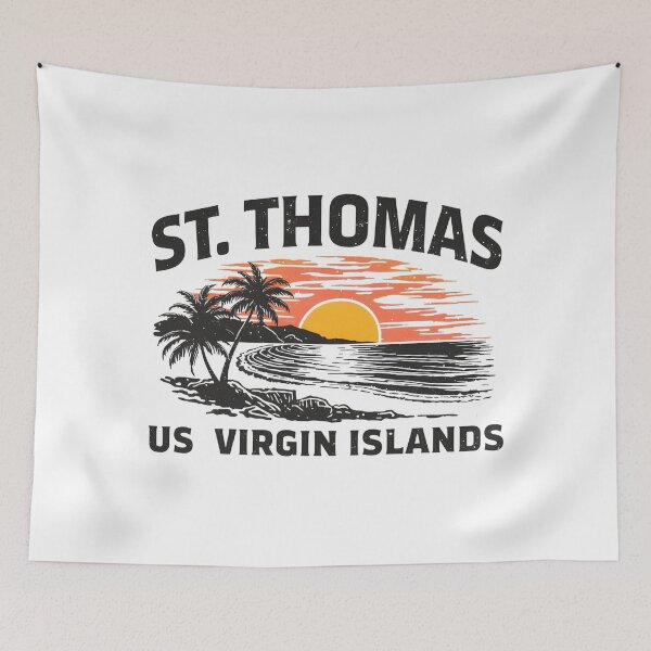 Item preview, St. Thomas - U.S. Virgin Islands designed and sold by GoodOldVintage.