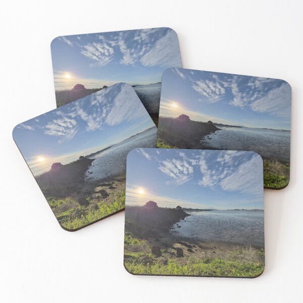 Item preview, Albany Coastal View – Cliffside Panorama Above the Beach designed and sold by Felinephrame.