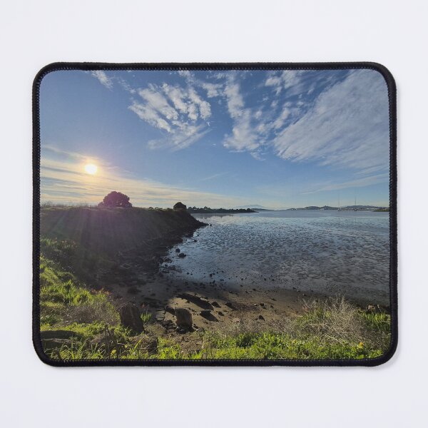 Item preview, Albany Coastal View – Cliffside Panorama Above the Beach designed and sold by Felinephrame.