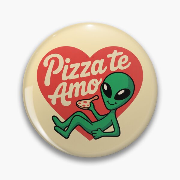Item preview, Alien - Pizza te amo designed and sold by 123ks.