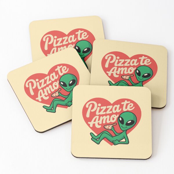 Item preview, Alien - Pizza te amo designed and sold by 123ks.