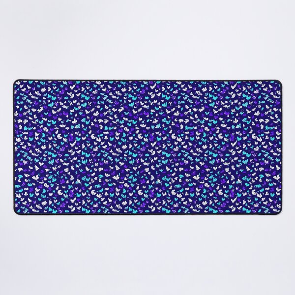 Item preview, Dense Flock of White Birds on Dark Blue designed and sold by Piotrek0001.