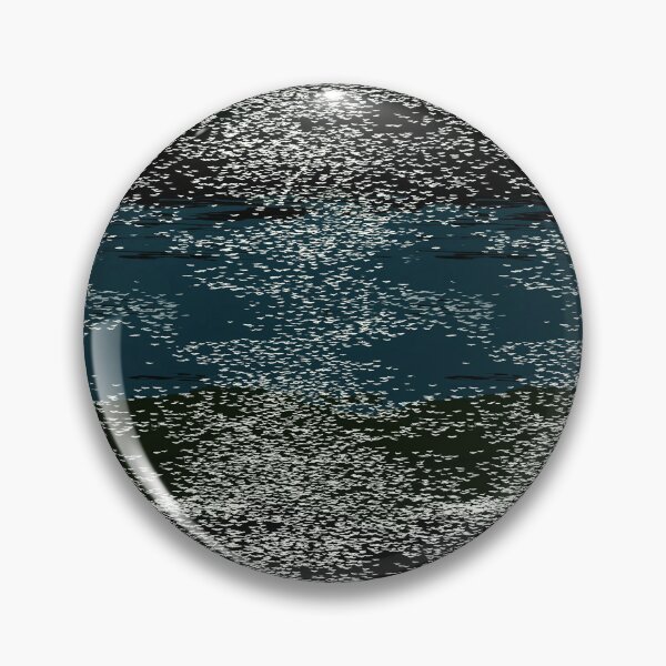 Item preview, Abstract Black and White Flock Static Texture designed and sold by Piotrek0001.