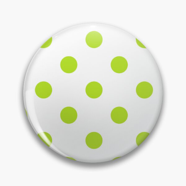 Item preview, Neon Lime Green Polka Dots On White designed and sold by POLKAIWERX.