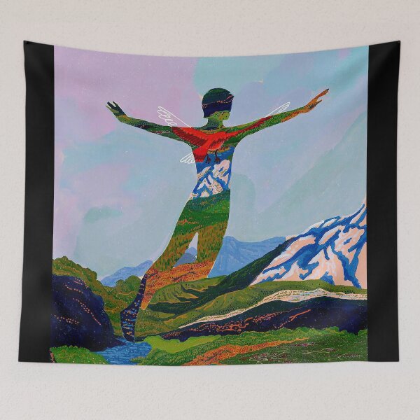 Item preview, Haruki Murakami Painting VL4 designed and sold by farmermaximus.