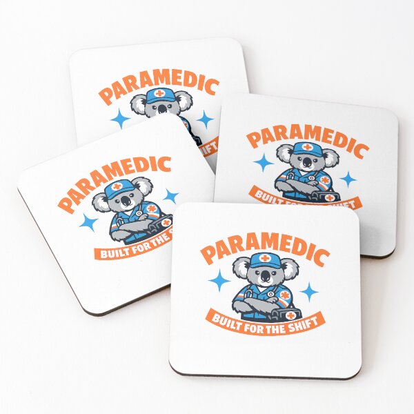 Item preview, Paramedic Built for the Shift – Cute Koala EMT Design designed and sold by ClinicalHubs.