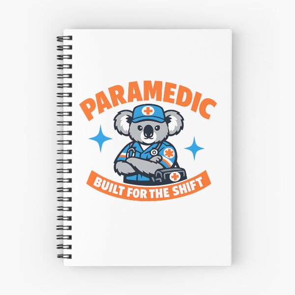 Item preview, Paramedic Built for the Shift – Cute Koala EMT Design designed and sold by ClinicalHubs.
