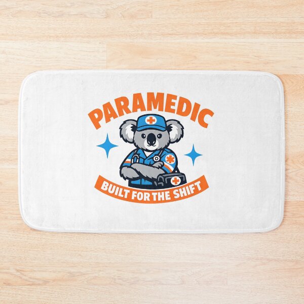 Item preview, Paramedic Built for the Shift – Cute Koala EMT Design designed and sold by ClinicalHubs.