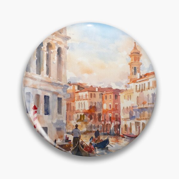 Item preview, Venetian Canal & Gondolas designed and sold by caracatita75.