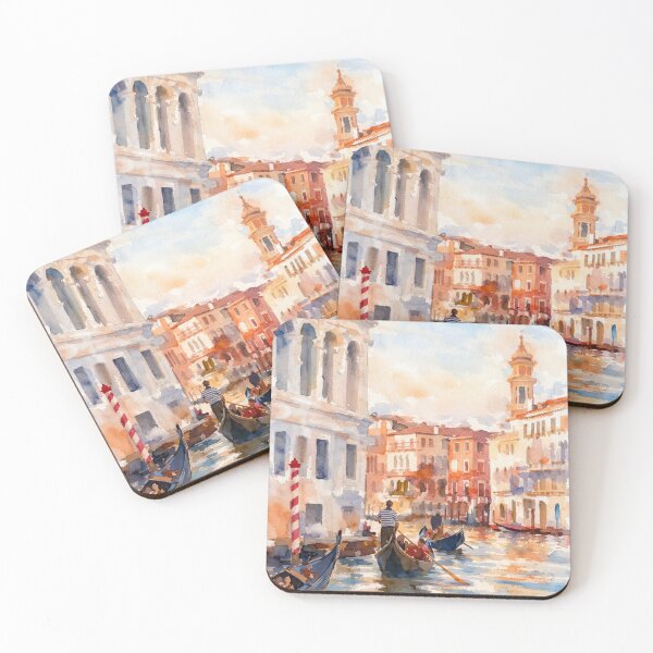 Item preview, Venetian Canal & Gondolas designed and sold by caracatita75.