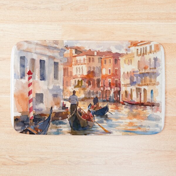 Item preview, Venetian Canal & Gondolas designed and sold by caracatita75.