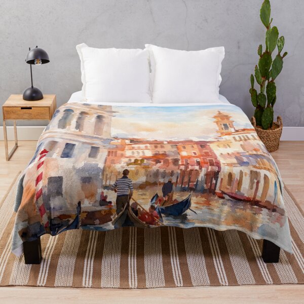 Item preview, Venetian Canal & Gondolas designed and sold by caracatita75.