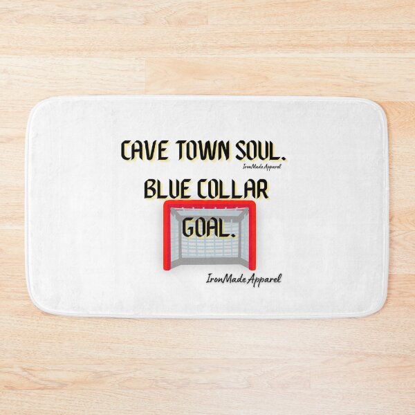 Item preview, Cave Town Soul Blue Collar Goal Shirt – Welder Mechanic Miner Construction Trucker Tee designed and sold by IronMade Apparel.