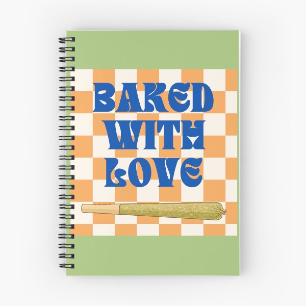 Item preview, Baked With Love – Retro Funny Quote Graphic Tee | Vintage Groovy Aesthetic designed and sold by allkindsofk.